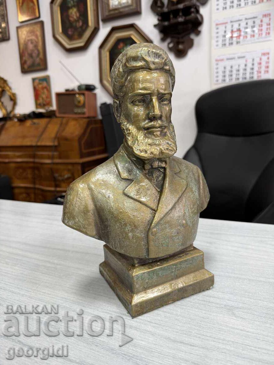 Χάλκινος προτομή του Χρήστο Μπότεφ. Νο. 7783 - 7 Χάλκινος προτομή του Χρήστο Μπότεφ. Νο. 7783 - 7