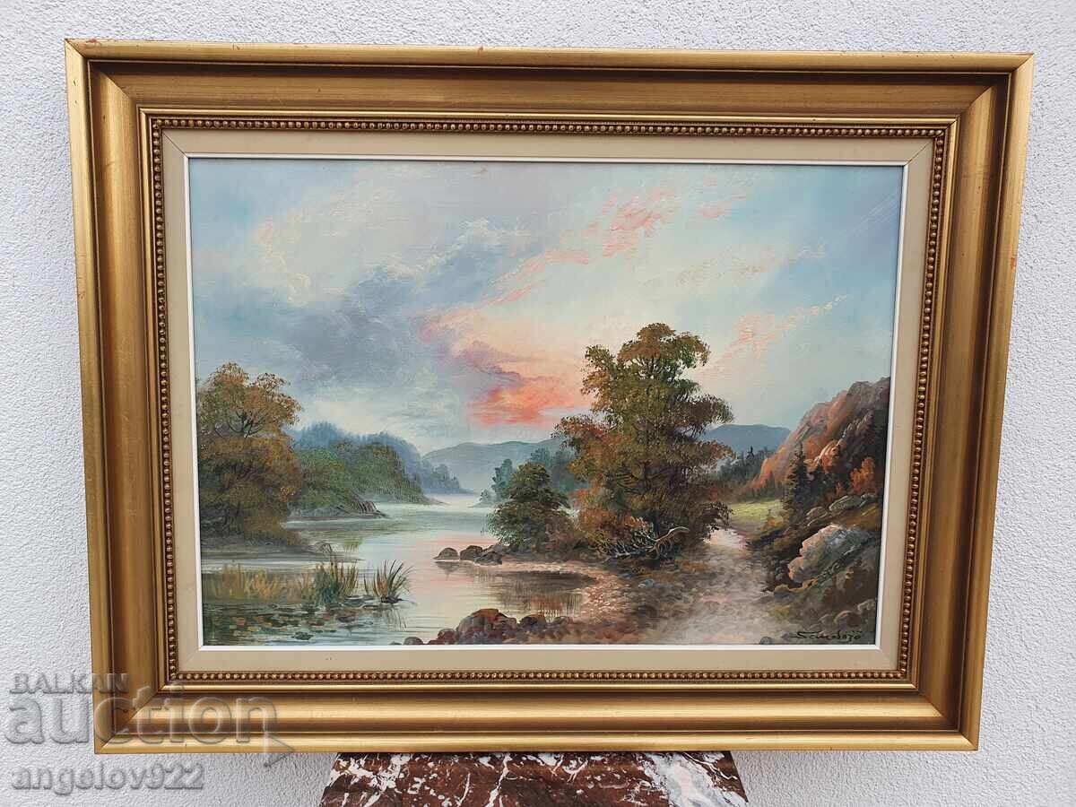 Авторска картина с маслени бои върху платно!!! с цена € 0.01 | 0.02 лв. Авторска картина с маслени бои върху платно!!! с цена € 0.01 | 0.02 лв.