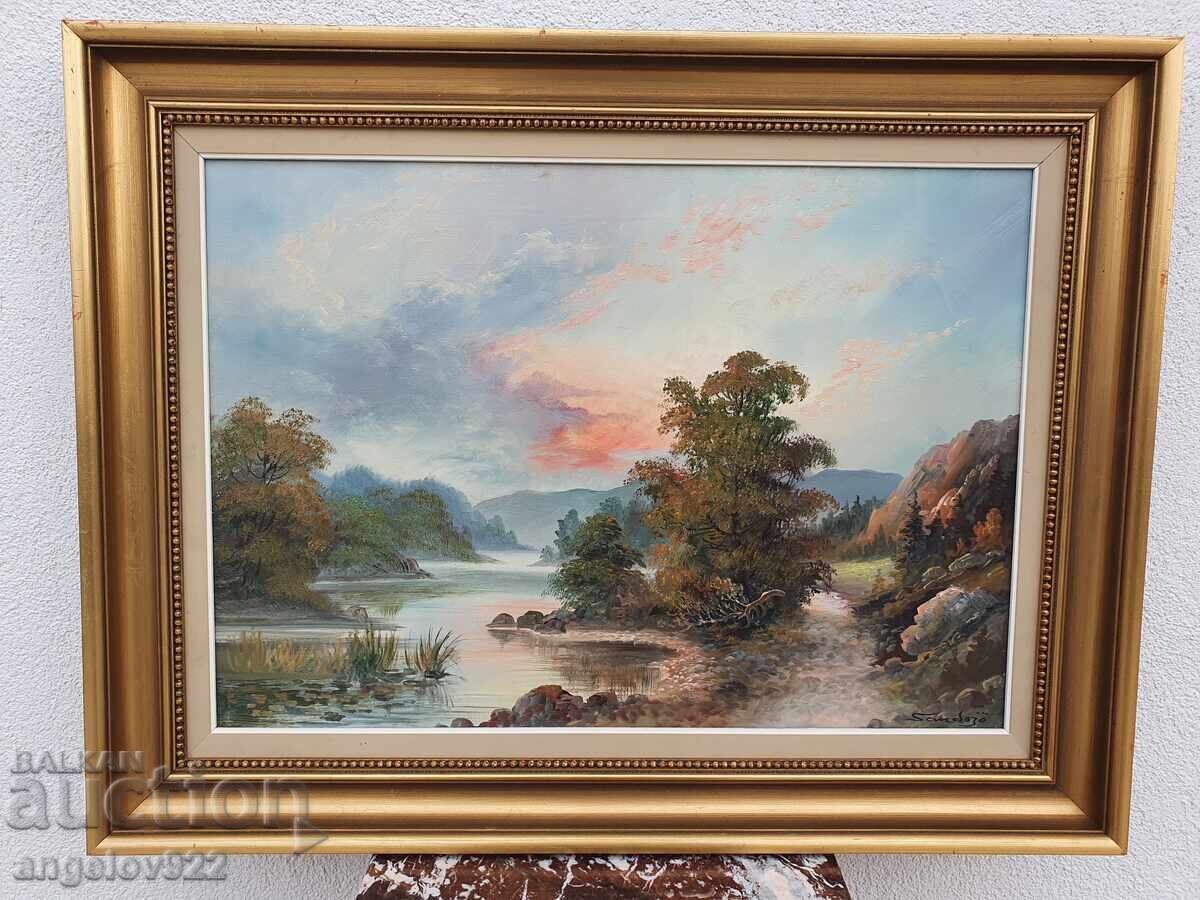 Аукцион Авторска картина с маслени бои върху платно!!! Аукцион Авторска картина с маслени бои върху платно!!!