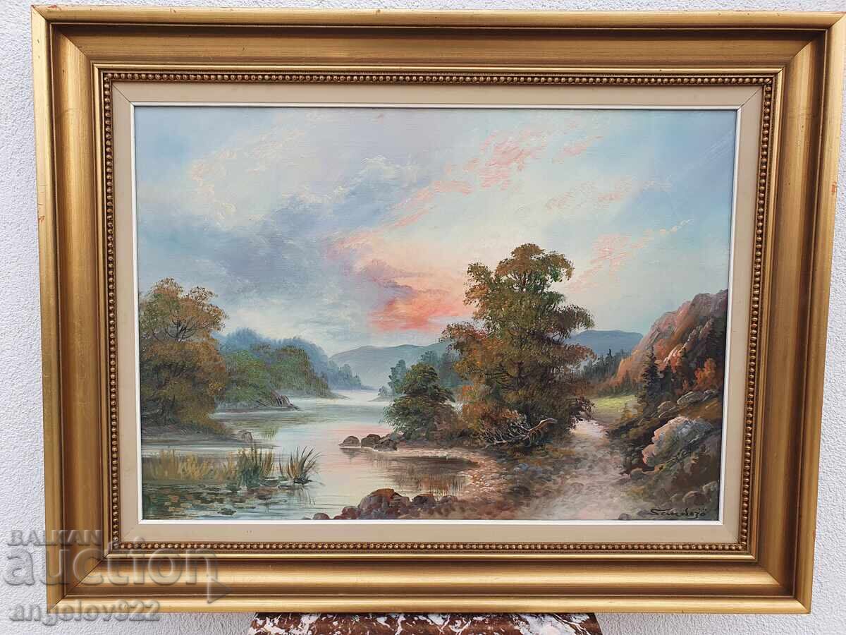 Доставка на Авторска картина с маслени бои върху платно!!! Доставка на Авторска картина с маслени бои върху платно!!!