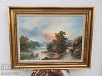 Pictura in ulei originala pe panza!!!