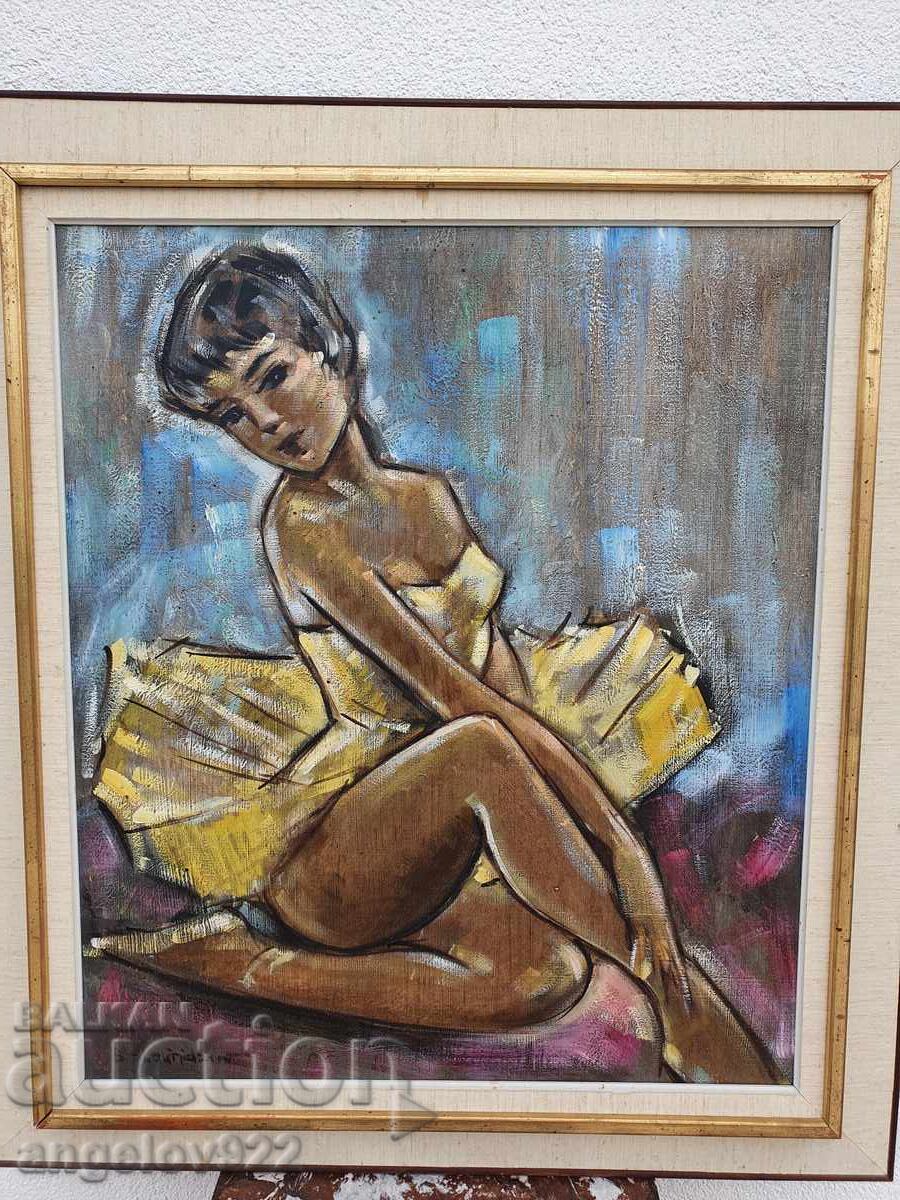 Παράδοση Πρωτότυπη ελαιογραφία σε καμβά!!!