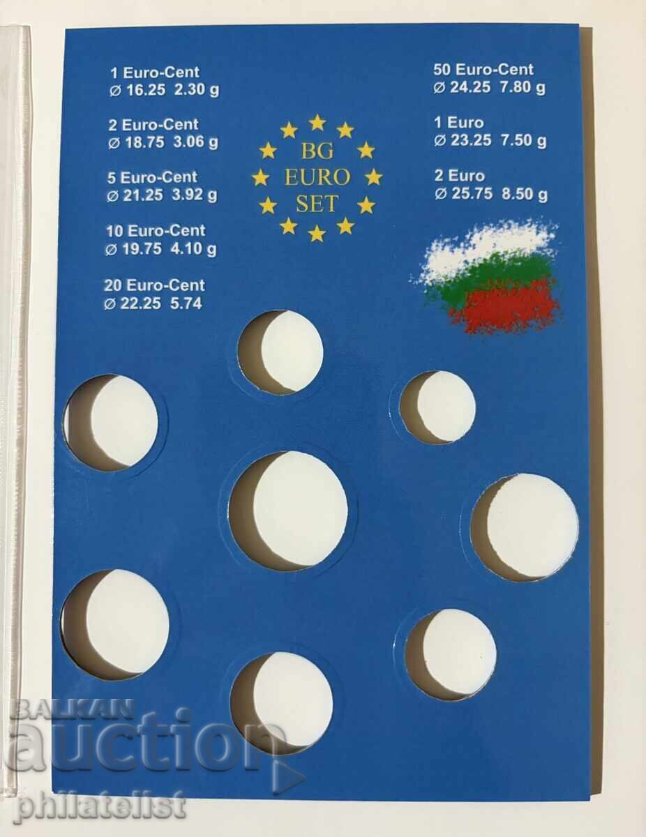 Евросет за новите български евромонети от 1 цент до 2 евро /c с цена € 2.68 | 5.24 лв. Евросет за новите български евромонети от 1 цент до 2 евро /c с цена € 2.68 | 5.24 лв.
