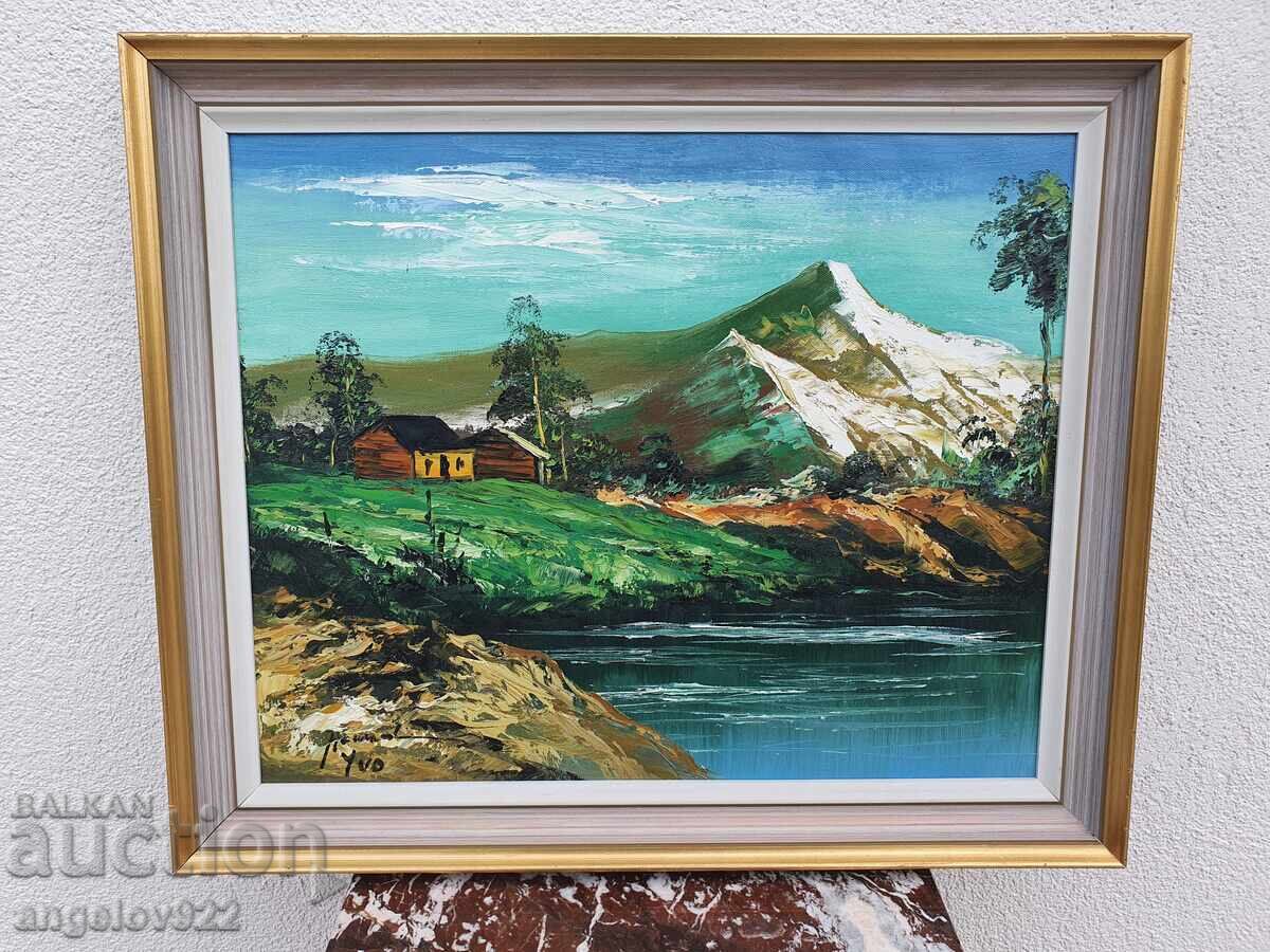 Πρωτότυπη ελαιογραφία σε καμβά!!! με τιμή € 1.00 | 1.96 BGN