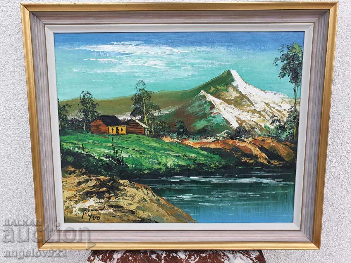 Δημοπρασία Πρωτότυπη ελαιογραφία σε καμβά!!!