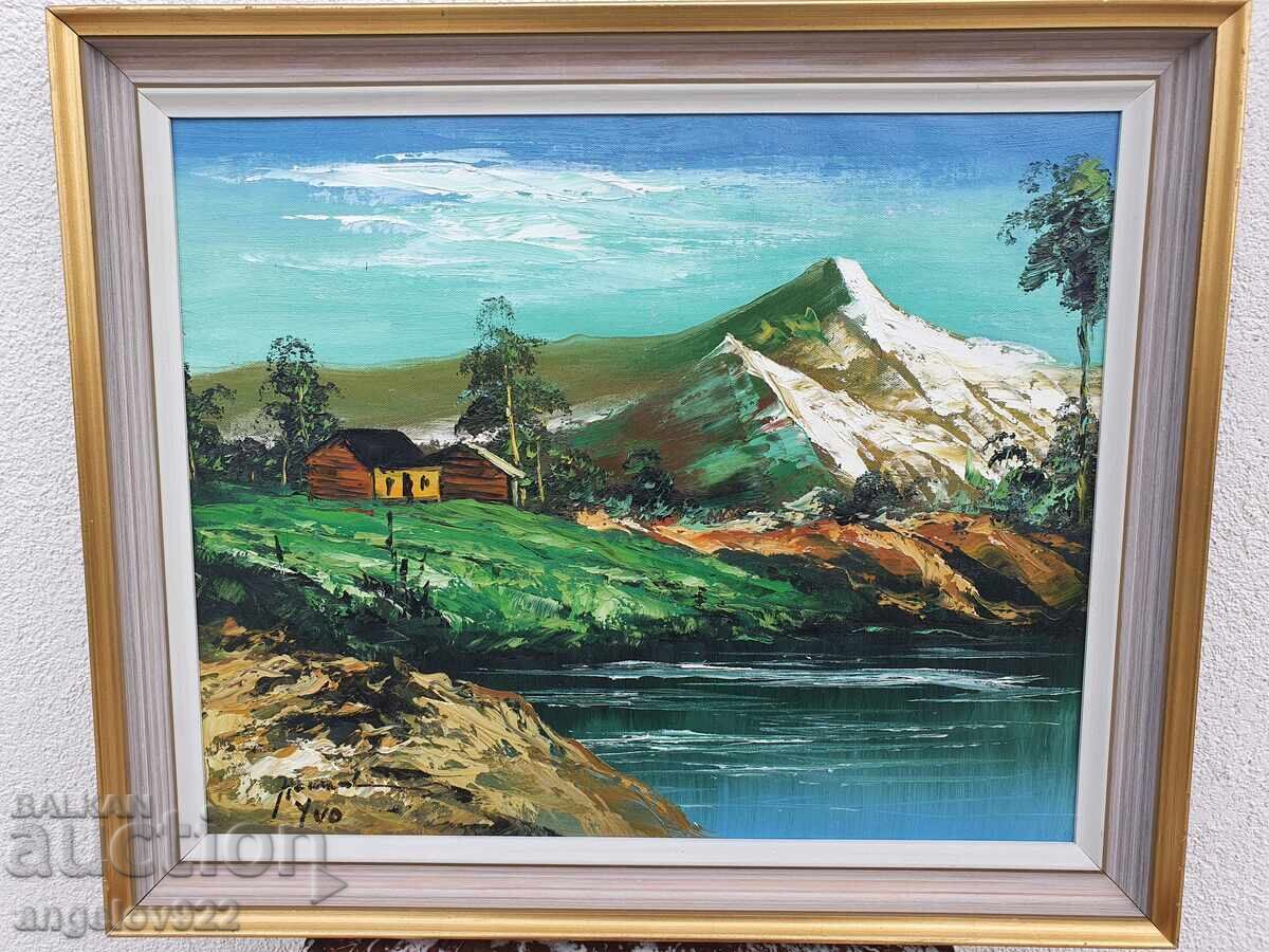 Παράδοση Πρωτότυπη ελαιογραφία σε καμβά!!!