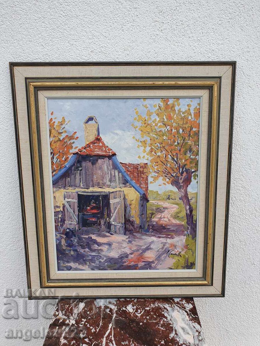 Авторска картина с маслени бои върху платно!!! Авторска картина с маслени бои върху платно!!!