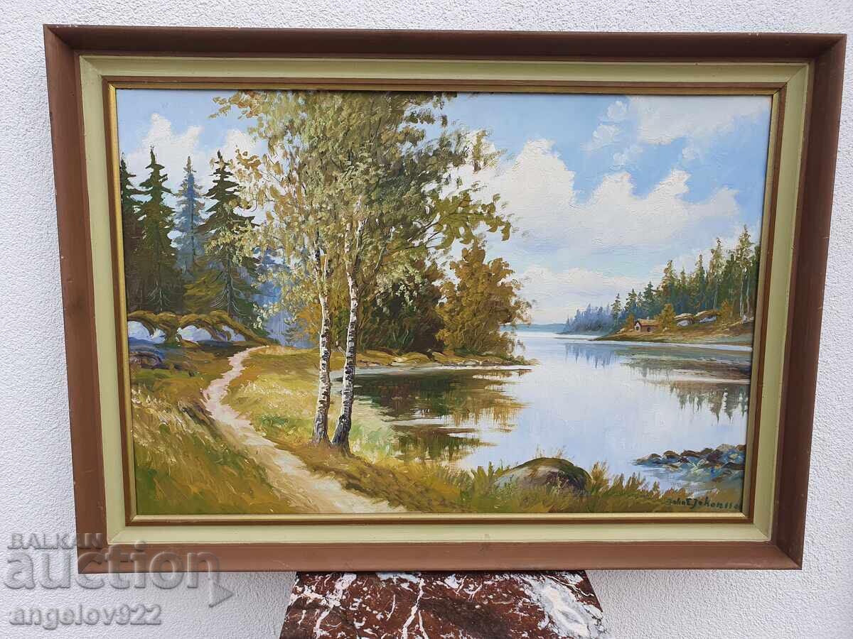 Πρωτότυπη ελαιογραφία στο φέιζερ!!! Πρωτότυπη ελαιογραφία στο φέιζερ!!!