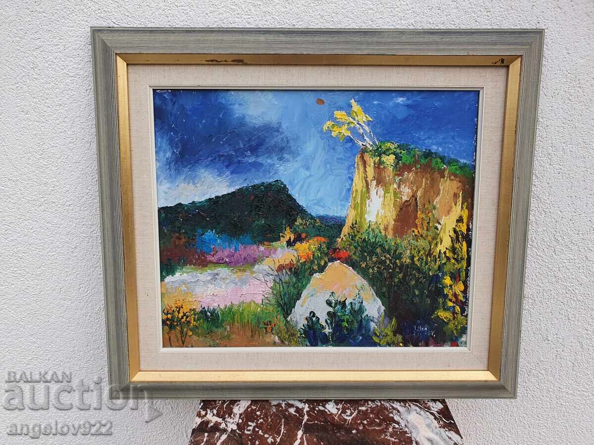 Πρωτότυπη ελαιογραφία στο φέιζερ!!! Πρωτότυπη ελαιογραφία στο φέιζερ!!!