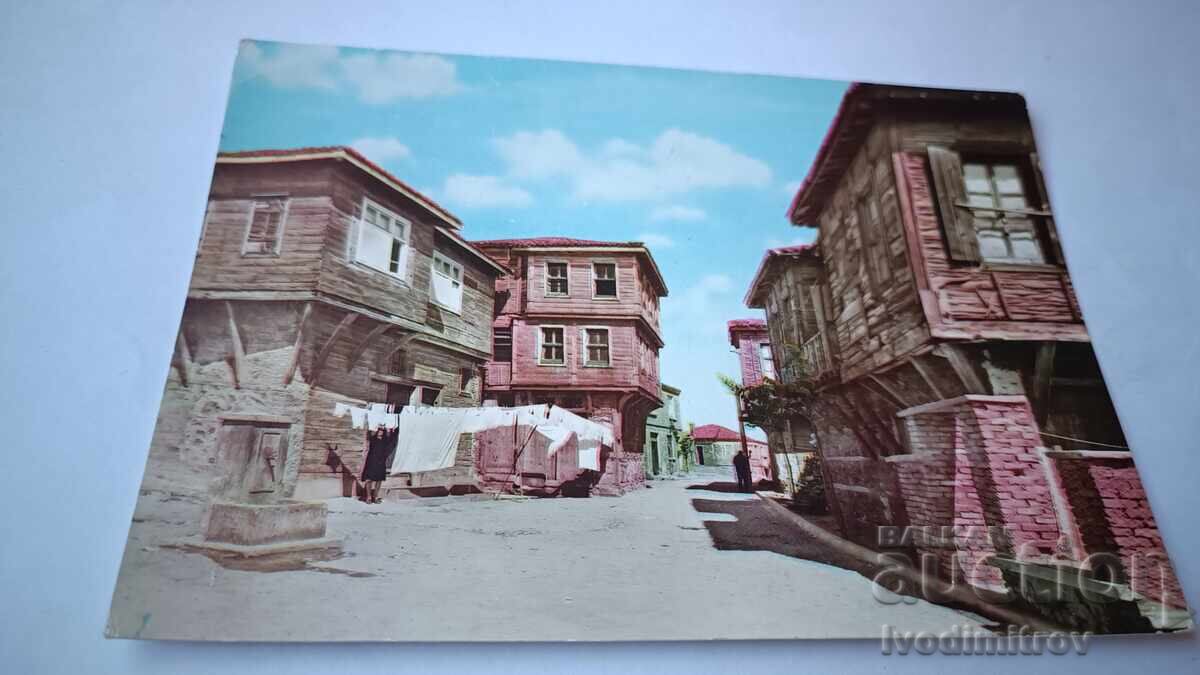 Καρτ ποστάλ Sozopol Ancient Architecture 1961 Καρτ ποστάλ Sozopol Ancient Architecture 1961