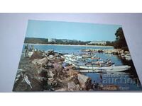 Пощенска картичка Приморско 1989