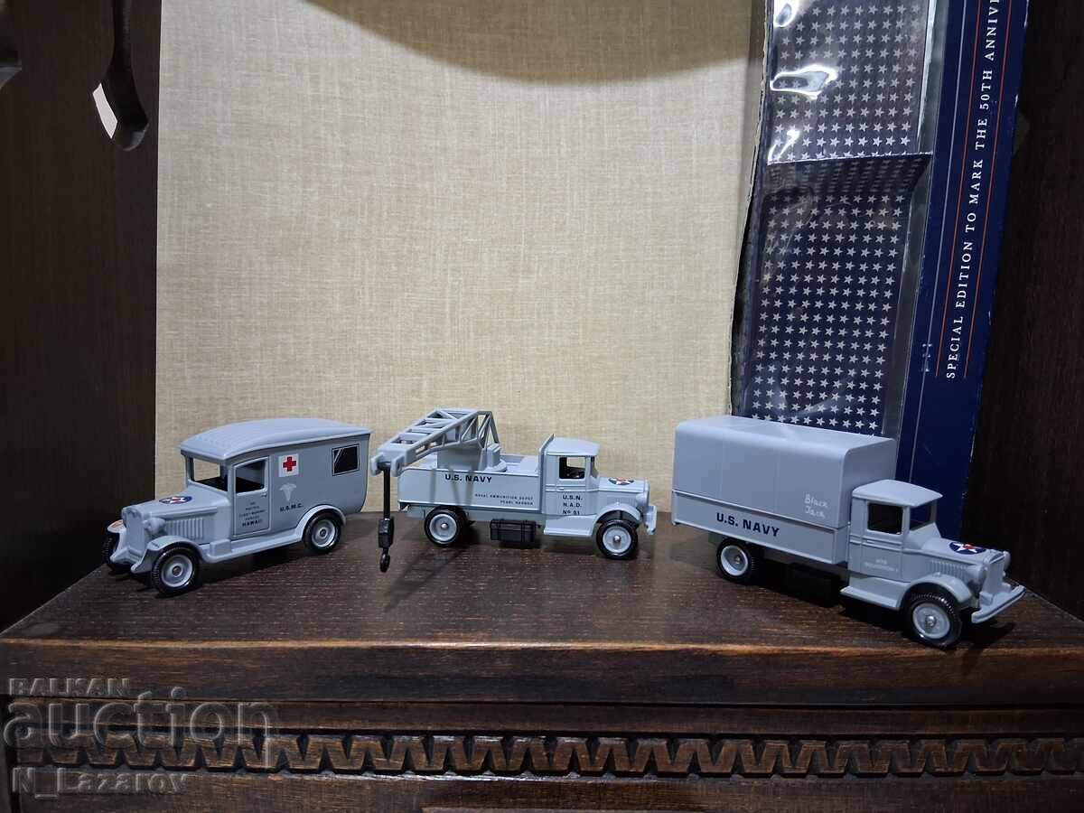 Rare Set of Old Military Lldo Toy Trucks Rare Set of Old Military Lldo Toy Trucks