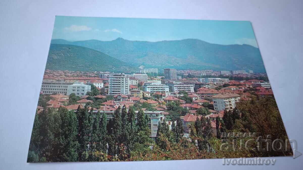 Cartolină poștală Sliven 1979