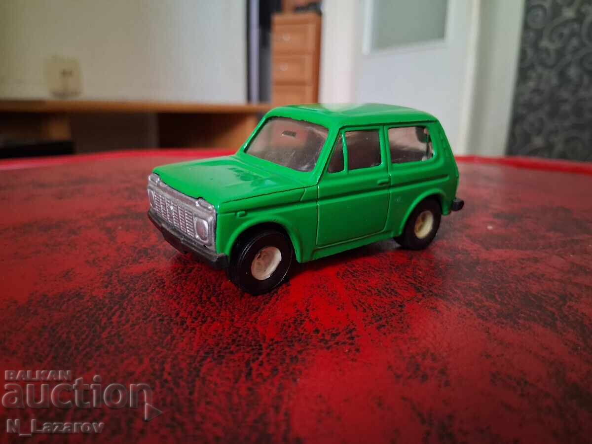 Lada Niva metal toy car Bulgarian Matchbox Lada Niva metal toy car Bulgarian Matchbox