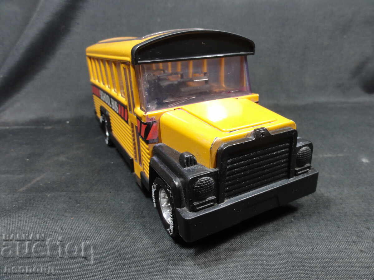 OLD RETRO METAL TOY BUS BUDDY-L HONG KONG 1981 - 5