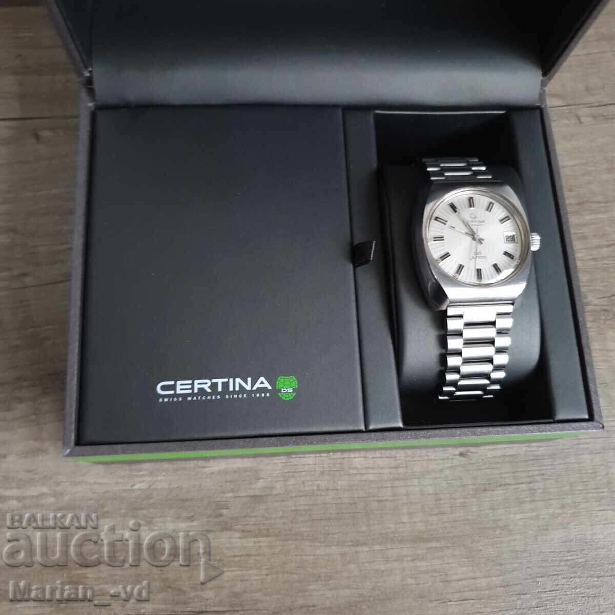 Доставка на Мъжки автоматичен часовник Certina DS Junior Доставка на Мъжки автоматичен часовник Certina DS Junior