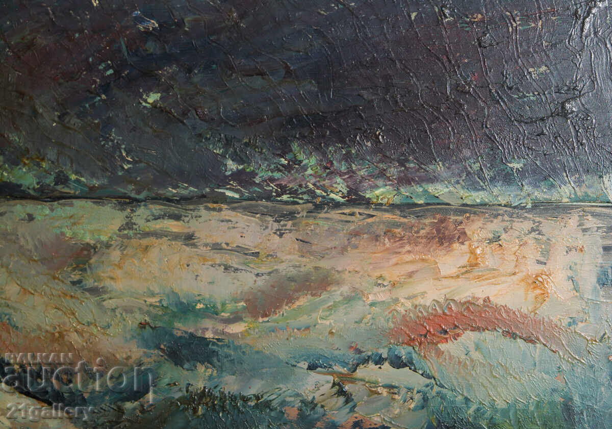 Αθανάσιος Κότσεφ (1957 -) Θαλασσινό Νυχτερινό Τοπίο - 5