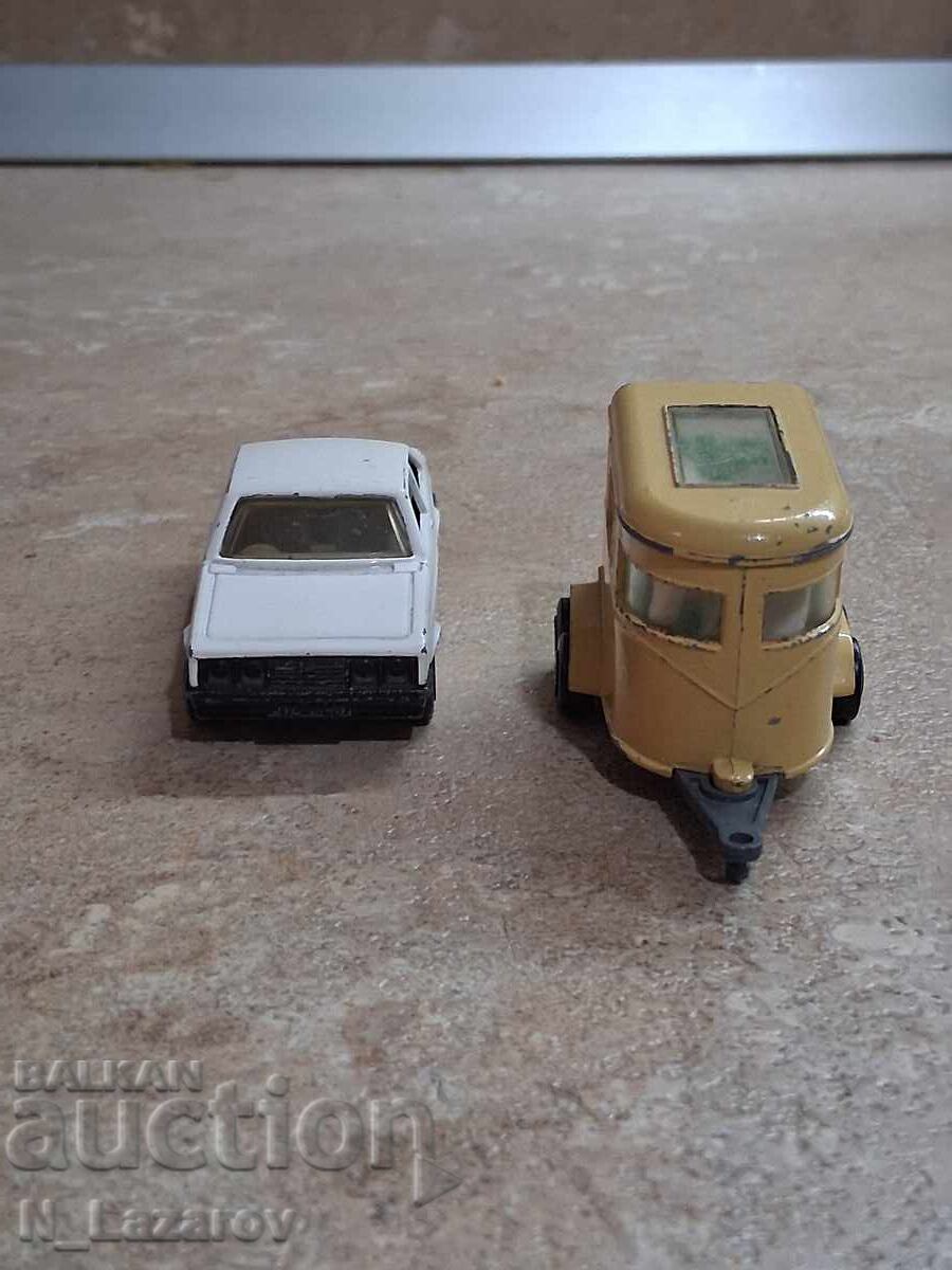 Matchbox Ford Escort și căruță cu cai - 5