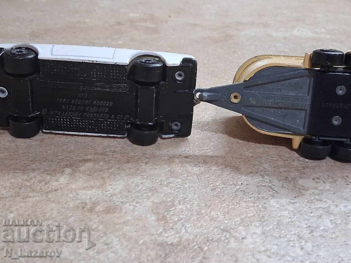 Matchbox Ford Escort și căruță cu cai - 6