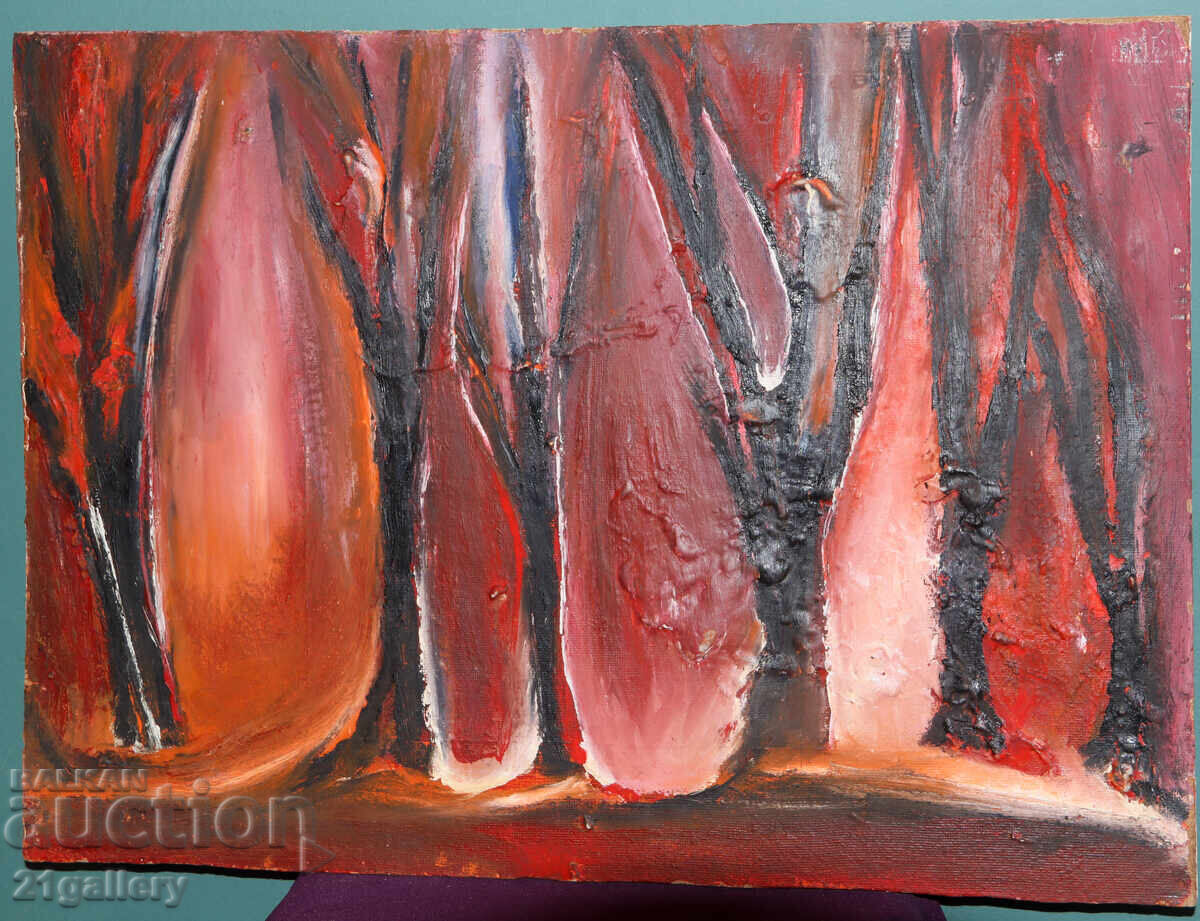 Valentine Radenovski Oil Painting Landscape with price € 224.97 | 440.00 BGN