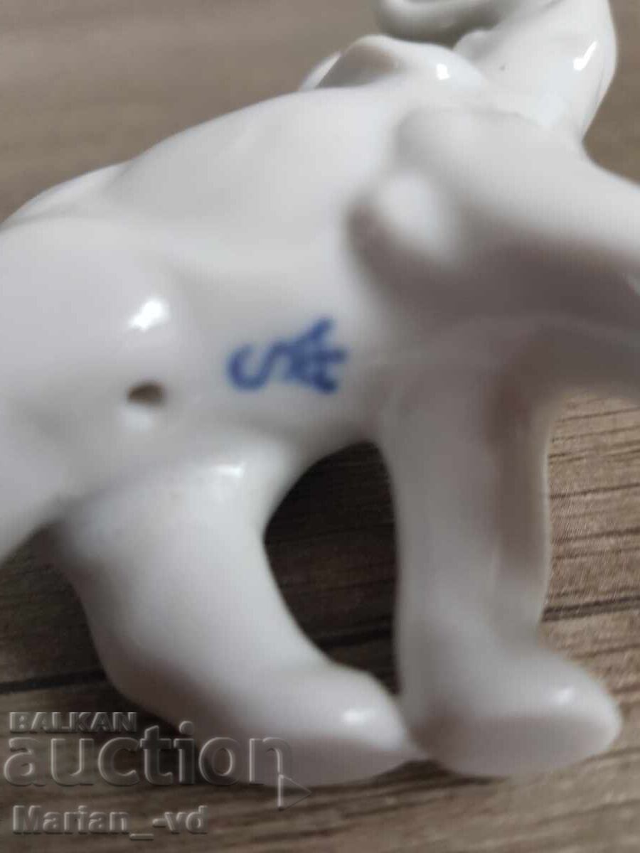 Πορσελάνινο ελεφαντάκι της γερμανικής εταιρείας Gräfenthal - 6