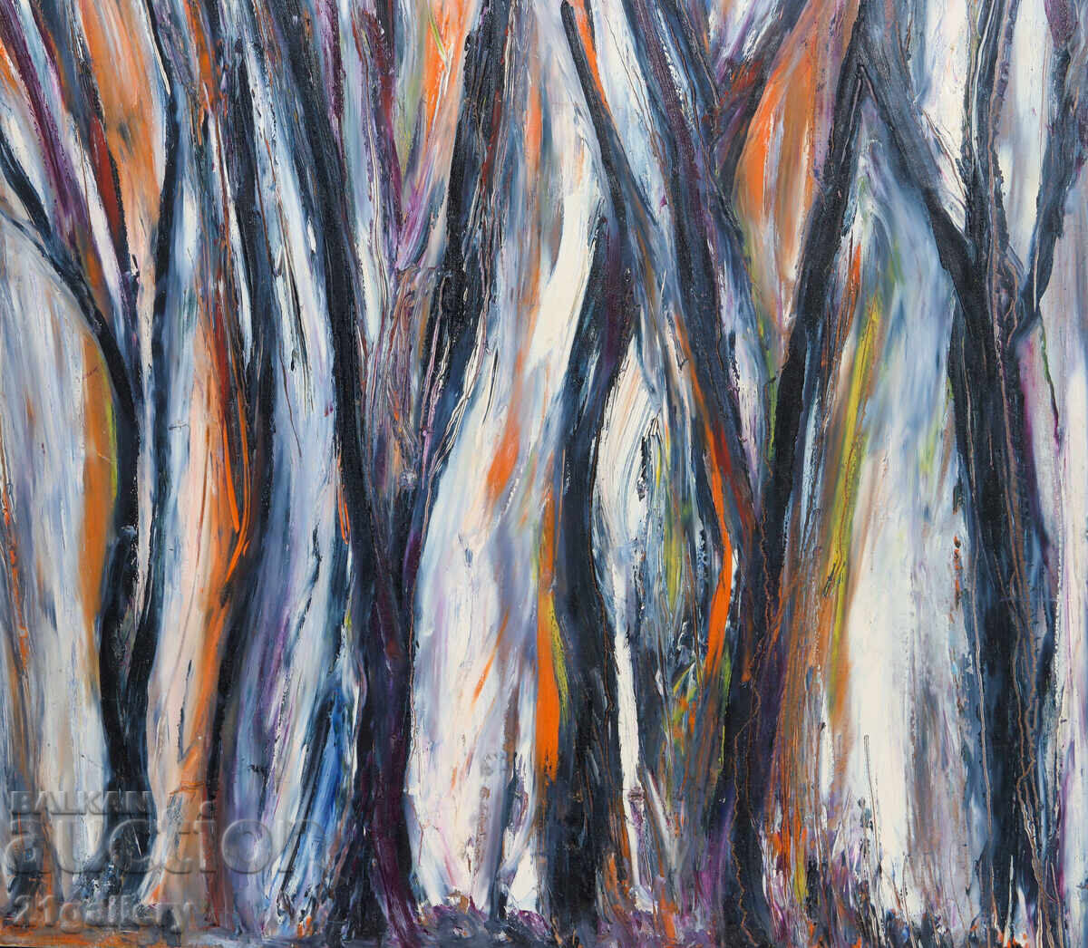 Валентин Раденовски Маслени бои пейзаж - 6