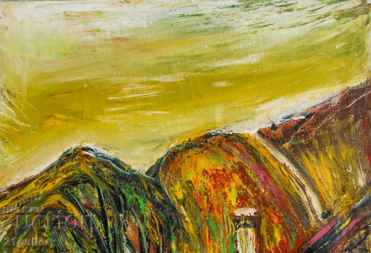 Παράδοση Βαλεντίν Ραντενόφσκι Ελαιογραφία τοπίο από Μελνίκ