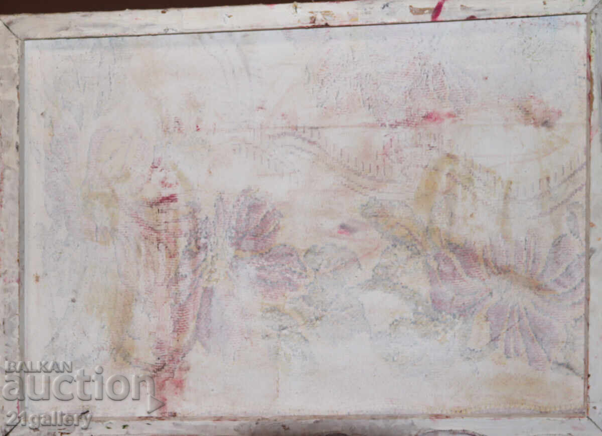 Valentin Radenovski Oil Painting Landscape with Houses - 5 Valentin Radenovski Oil Painting Landscape with Houses - 5