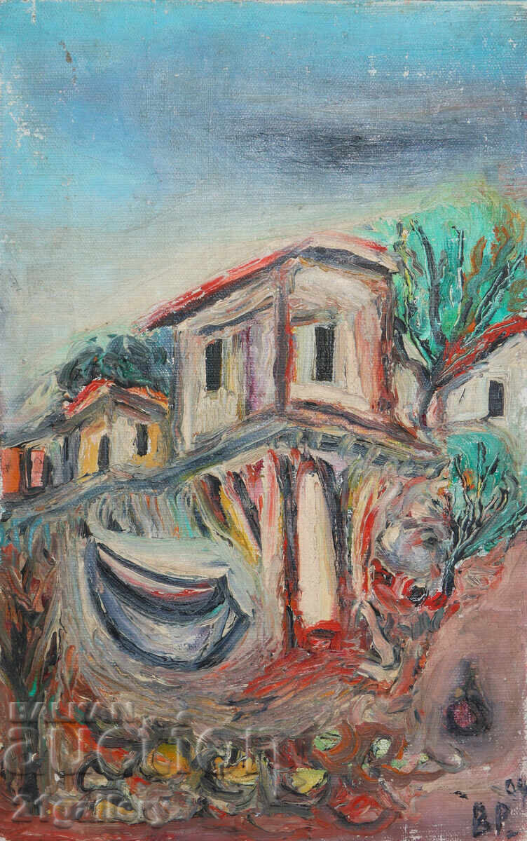 Valentin Radenovski Oil Paintings Landscape of Nessebar