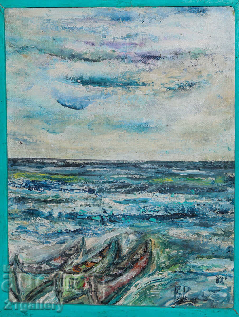 Auction Valentin Radenovski Oil Paints Sea Landscape Auction Valentin Radenovski Oil Paints Sea Landscape