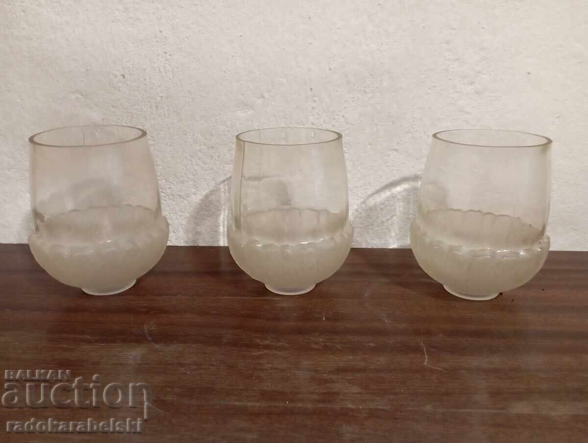 Abajur din sticla. Sticlă lampă. Cana candelabru