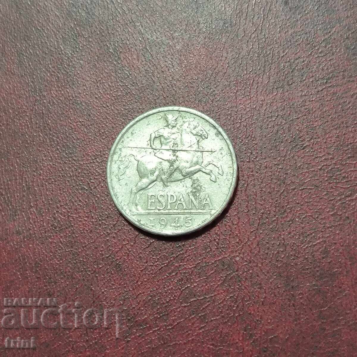 Ισπανία 10 λεπτά 1945 Ισπανία 10 λεπτά 1945