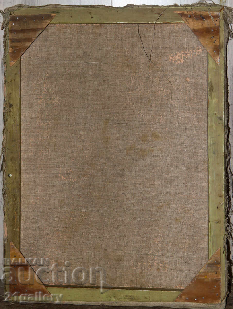 Old oil painting / Still life - 7