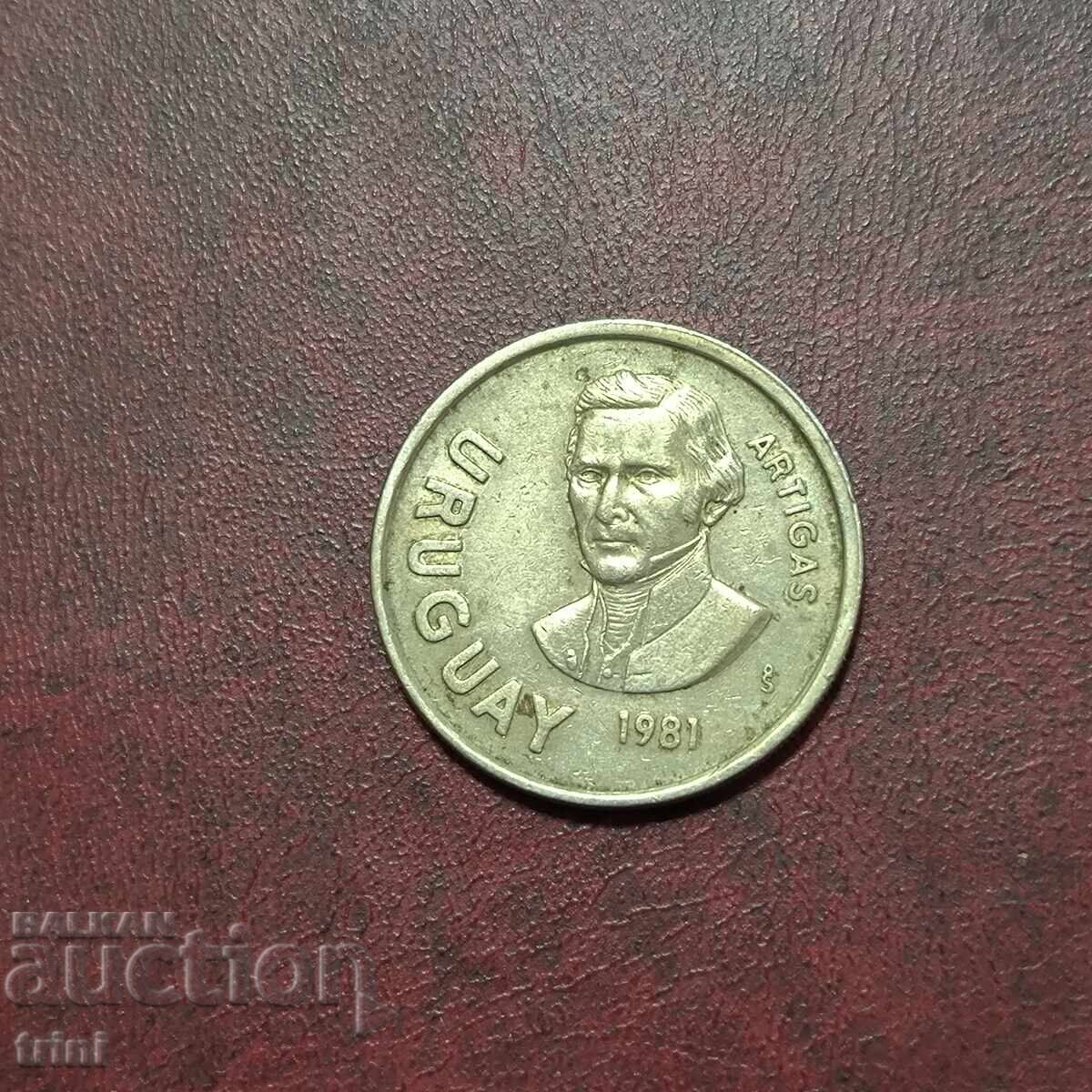 Uruguay 10 New Pesos 1981 with price € 1.53 | 2.99 BGN