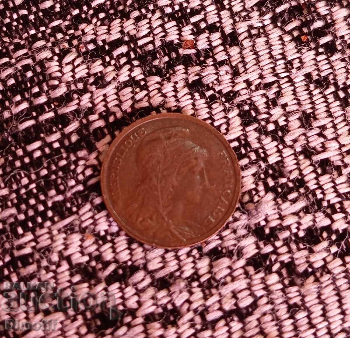 1 centime 1903 Franța rar