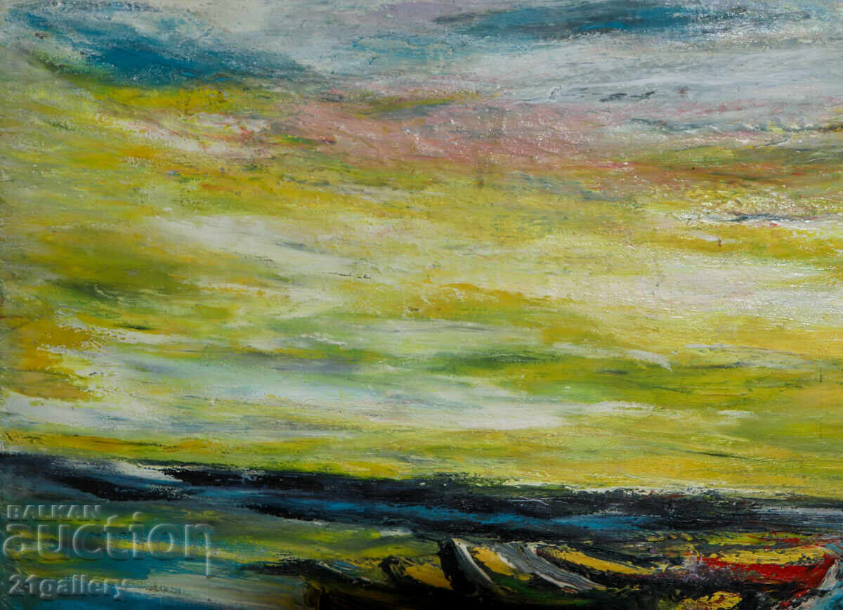 Delivery of Valentine Radenovski Oil Paintings Landscape of Sozopol Delivery of Valentine Radenovski Oil Paintings Landscape of Sozopol