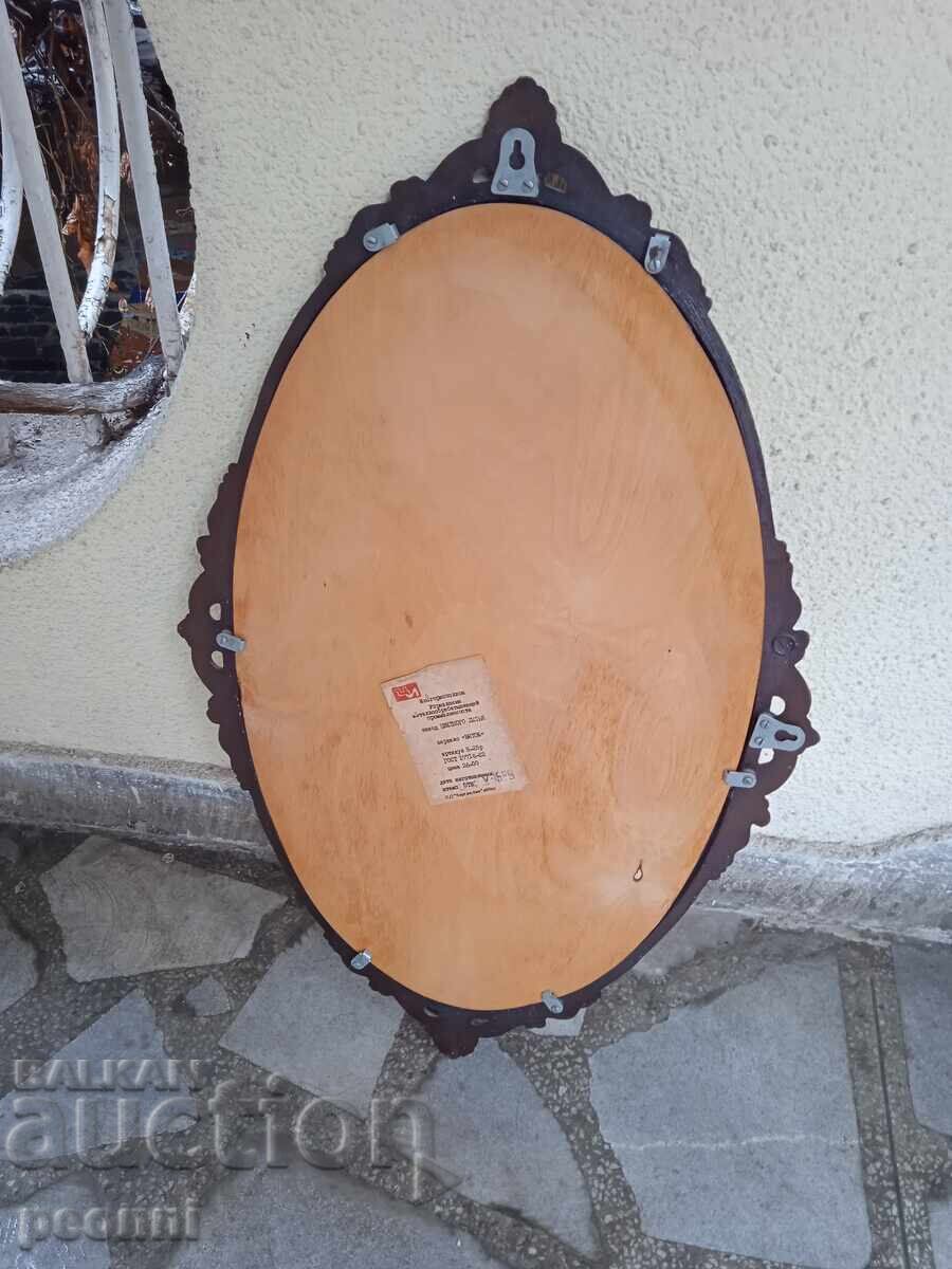 Oglindă barocă cu ramă metalică - 5