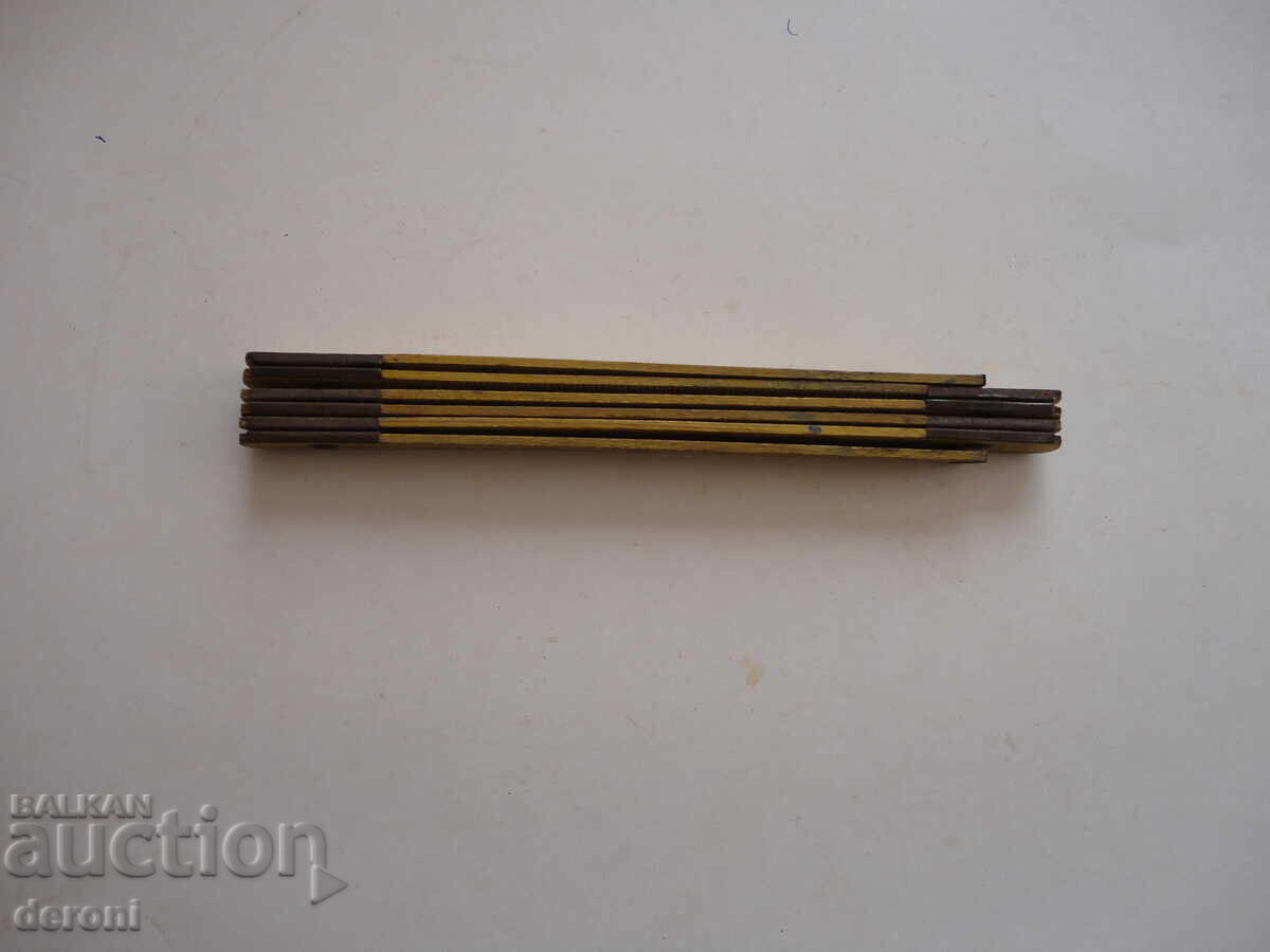 Αρχαίο αγγλικό ξύλινο μέτρο - 6 Αρχαίο αγγλικό ξύλινο μέτρο - 6