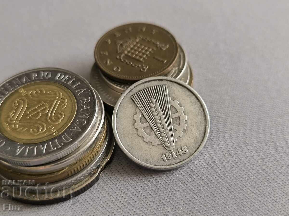 Monedă - Germania - 10 Pfennig | 1948; seria A cu preț € 1.02 | 1.99 BGN Monedă - Germania - 10 Pfennig | 1948; seria A cu preț € 1.02 | 1.99 BGN
