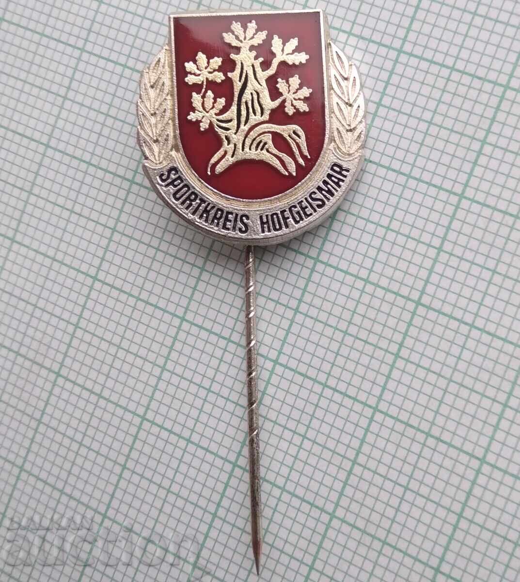 19246 Значка - Футболен клуб Sportkreis Hofgeismar Германия с цена € 2.05 | 4.01 лв.