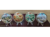 Плакети Четери сезона на Китайската стена