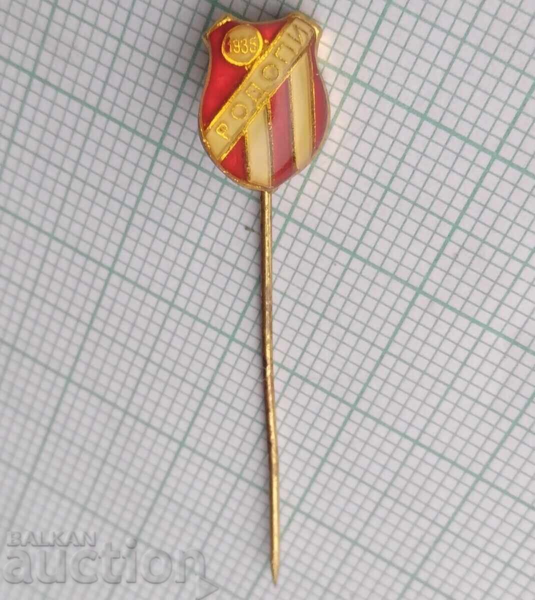 19256 Insigna - Clubul de fotbal Rodopi Momcilgrad cu preț € 2.00 | 3.91 BGN