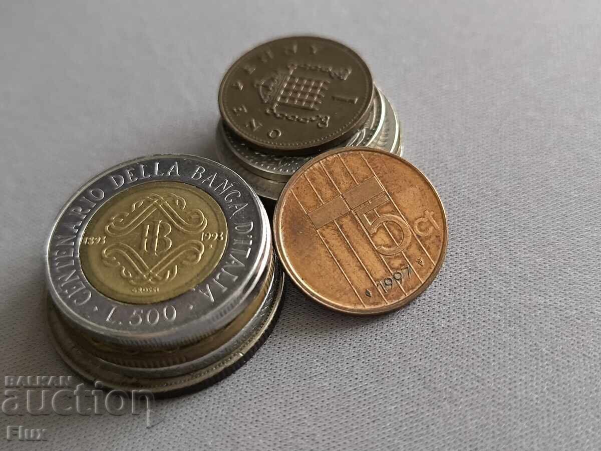 Monedă - Olanda - 5 cenți | 1997