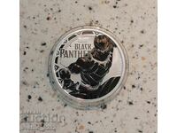 Silver 1 OZ 2018 Black Panther Marvel