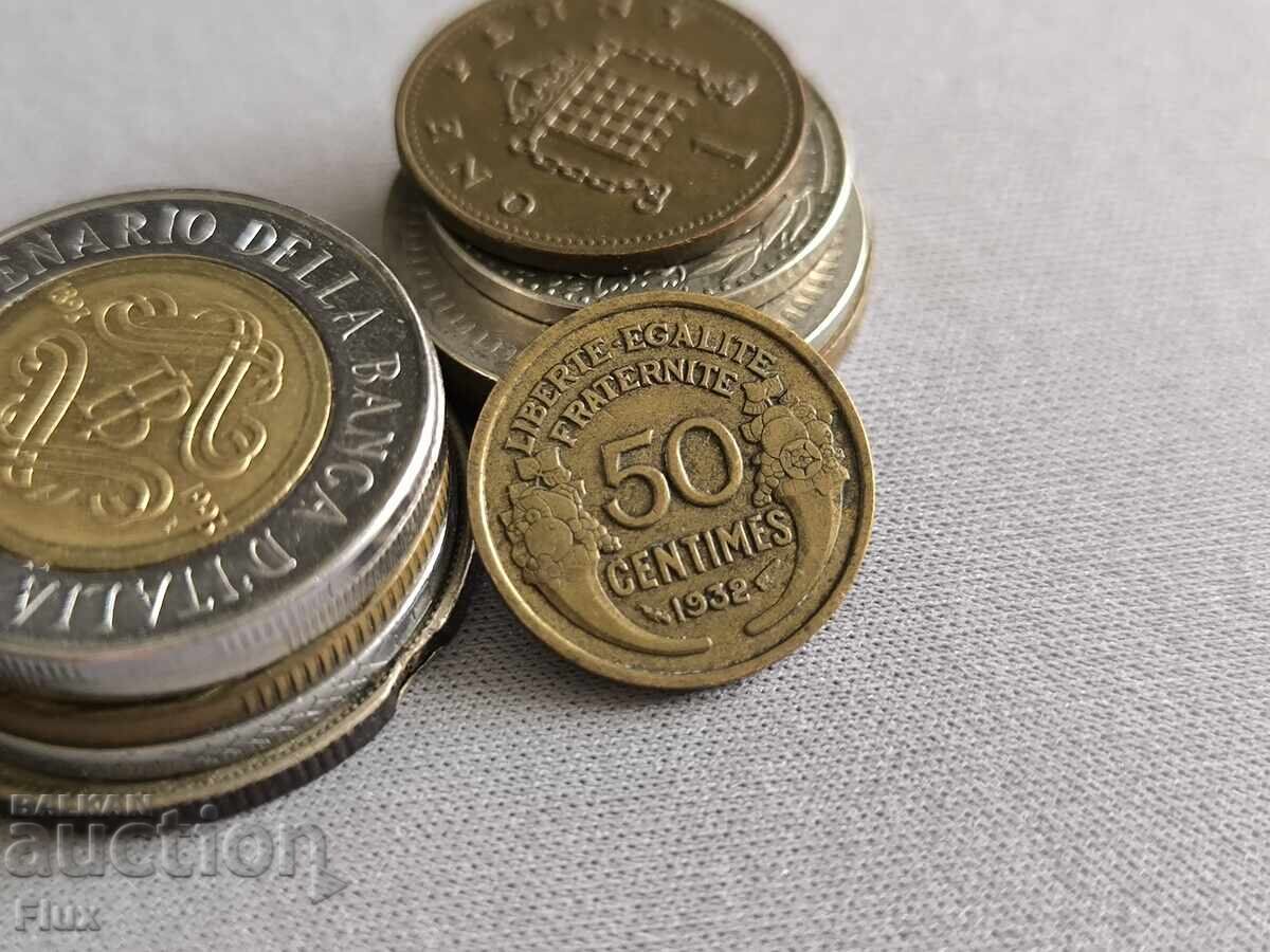 Coin - France - 50 centimes | 1932 Coin - France - 50 centimes | 1932