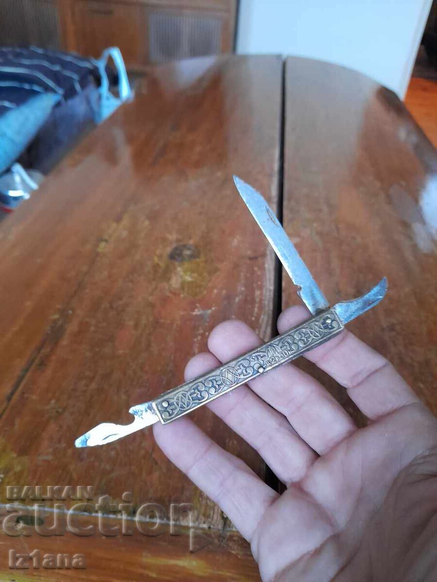 Livrarea Cuțit de buzunar vechi, lamă, lamă