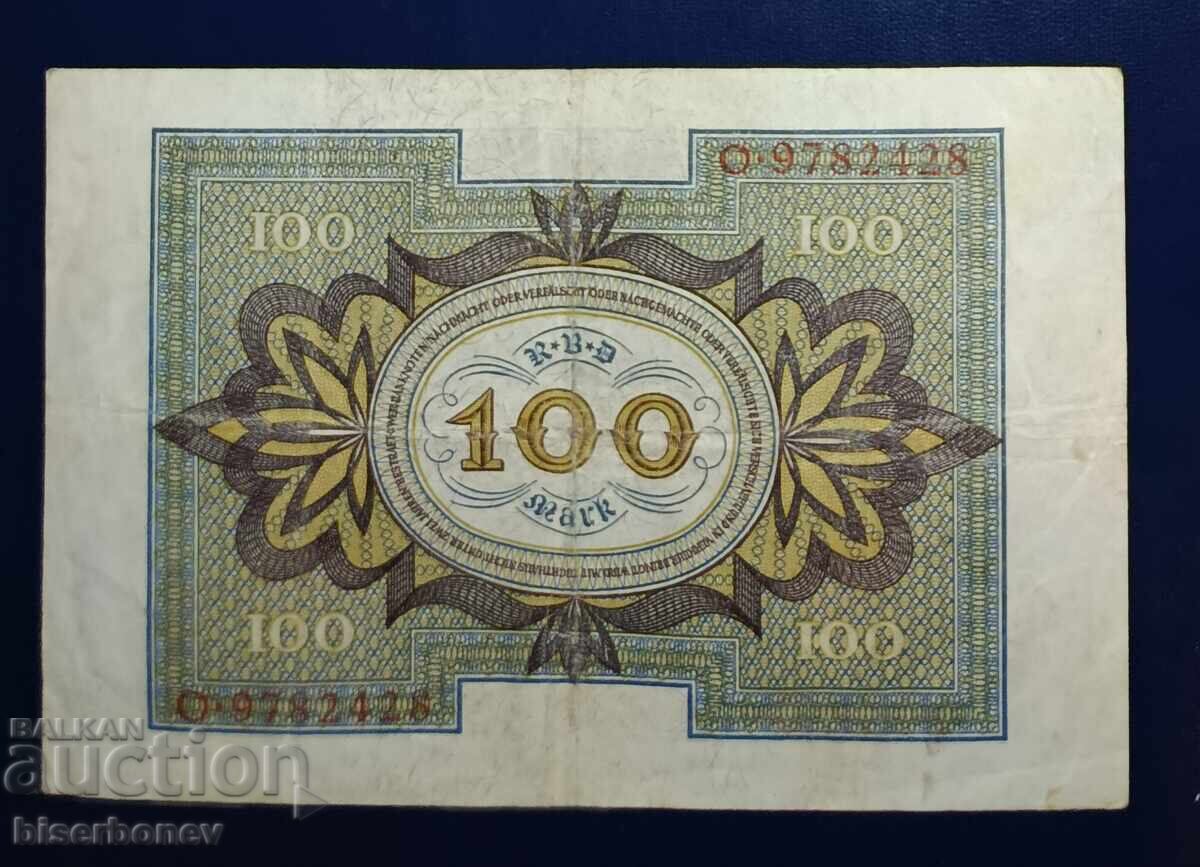 Germany, Germany, 100 Mark 1920, VF with price € 1.53 | 2.99 BGN