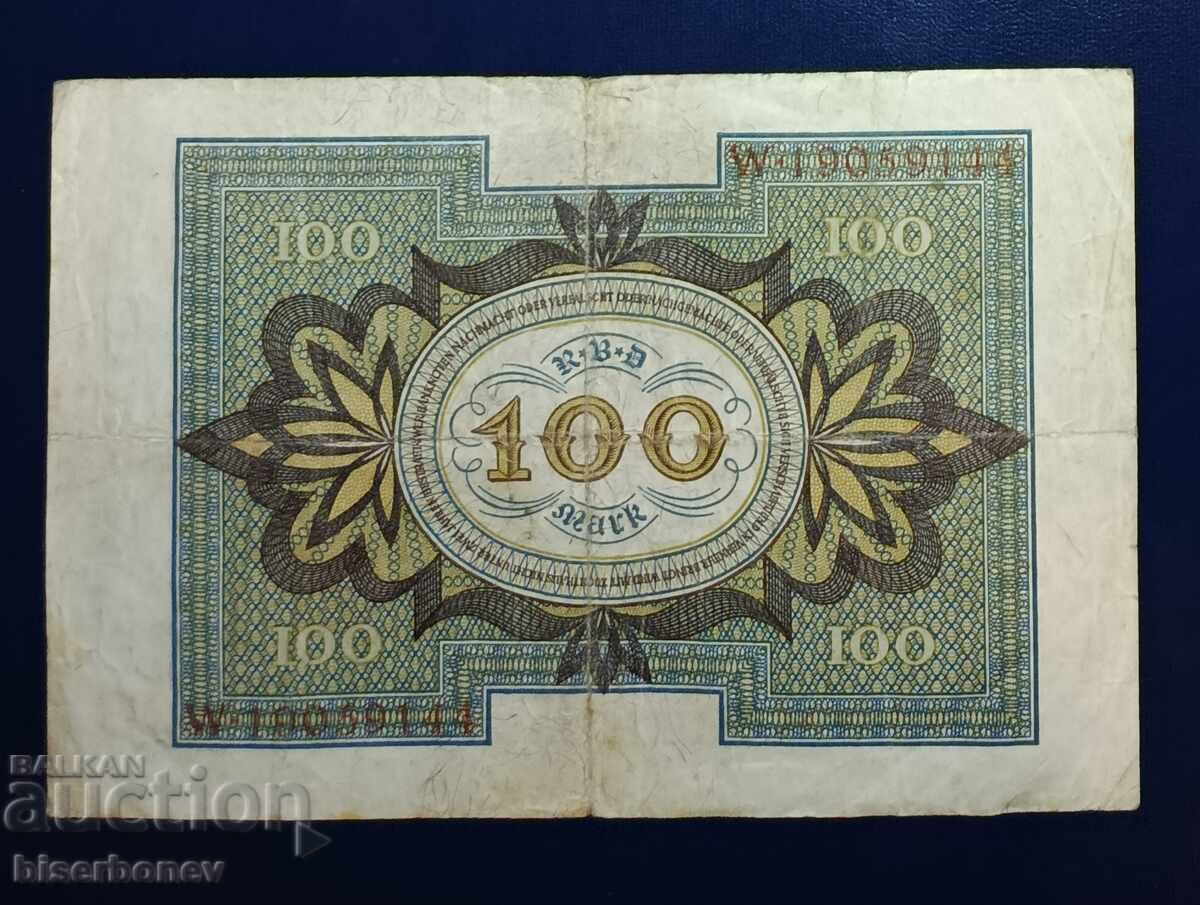 Germany, Germany, 100 Mark 1920, VF with price € 1.53 | 2.99 BGN