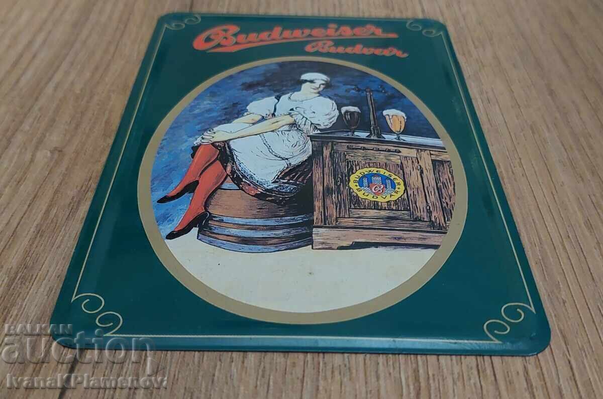 Metal sign for collectors 14cm 10cm with price 10.00 €