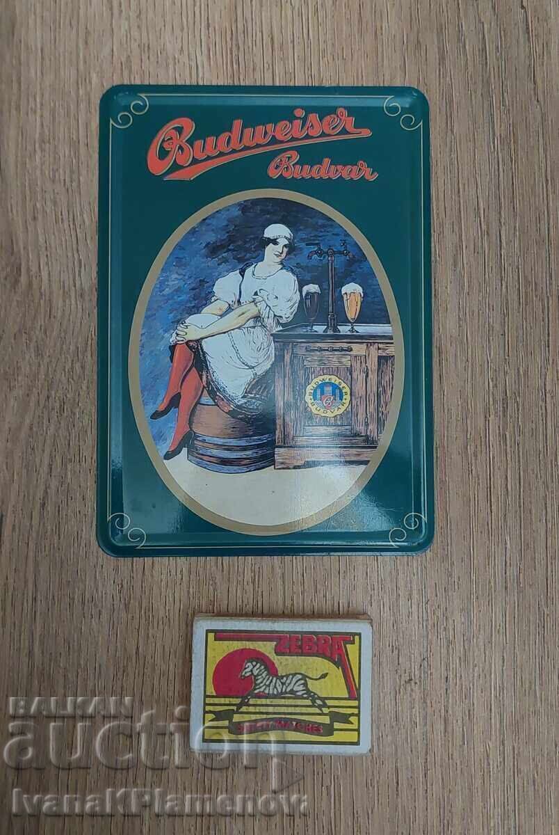 Metal sign for collectors 14cm 10cm - 6